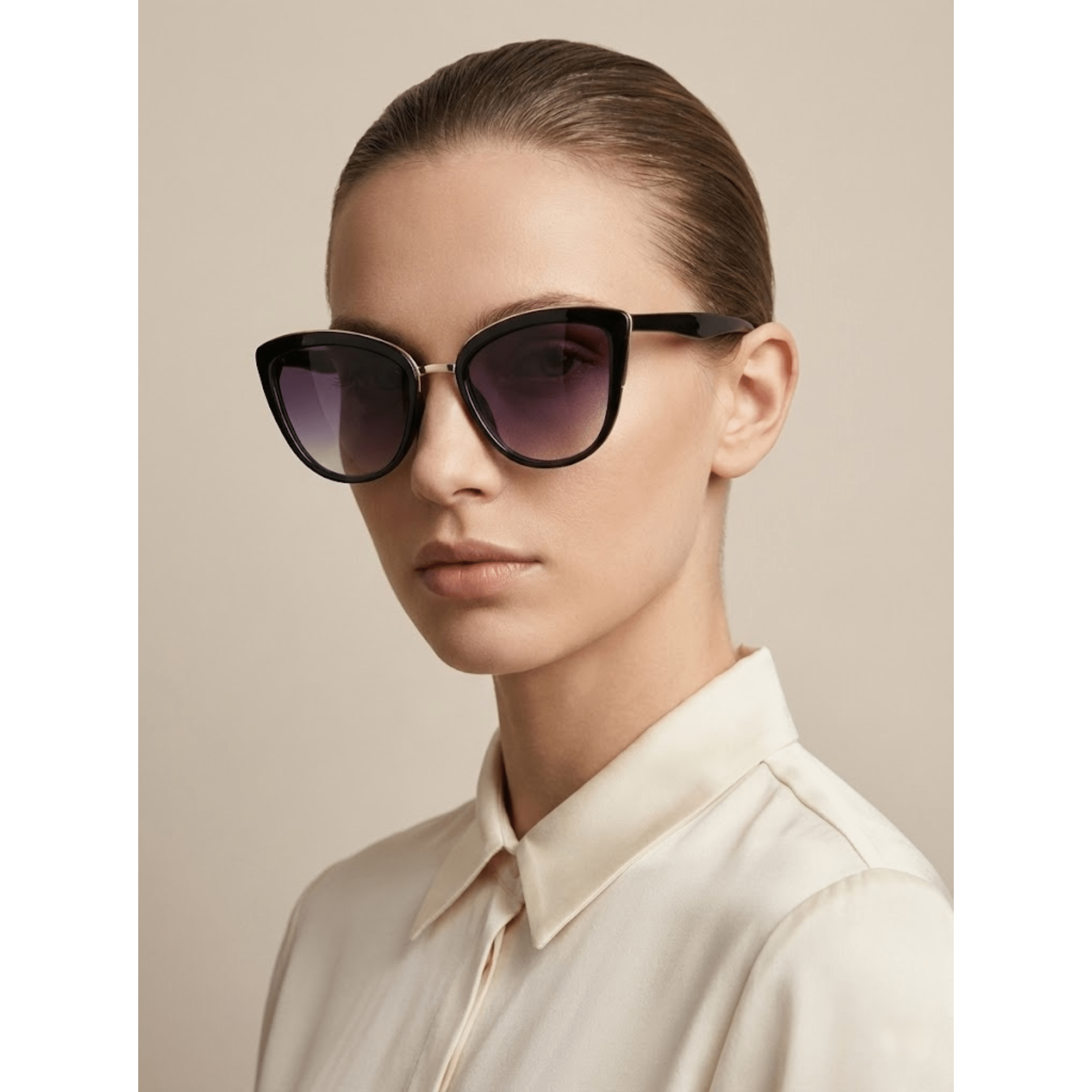 Cat-Eye Sunglasses - Lunessa