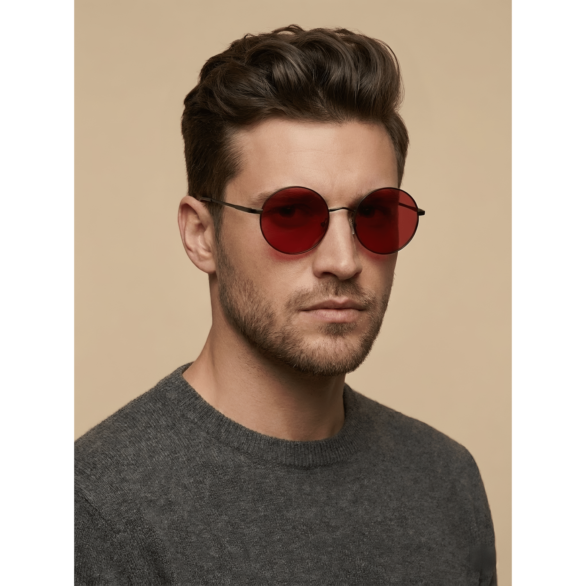 ANZIW Classic Polarized Round Sunglasses – UV400 Protection - Lunessa